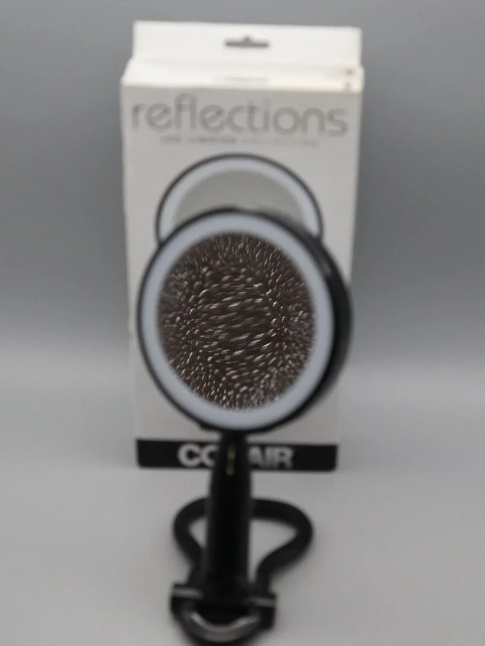 Conair Reflections LED Lighted Vanity Make-Up Mirror 3x/1x Magnification Black